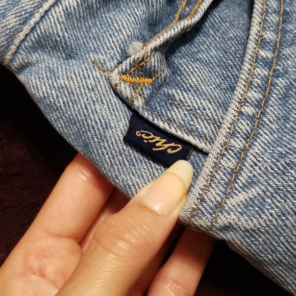 RARE!! Vintage Plus Size Chic High Waist Faded Light Wash Curvy "Mom" Jeans - Picture 5 of 11